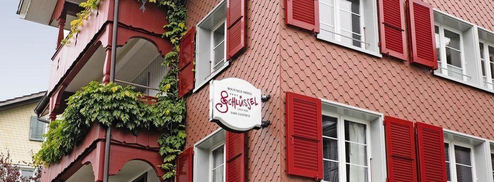 Boutique-Hotel Schlüssel Beckenried Exterior foto
